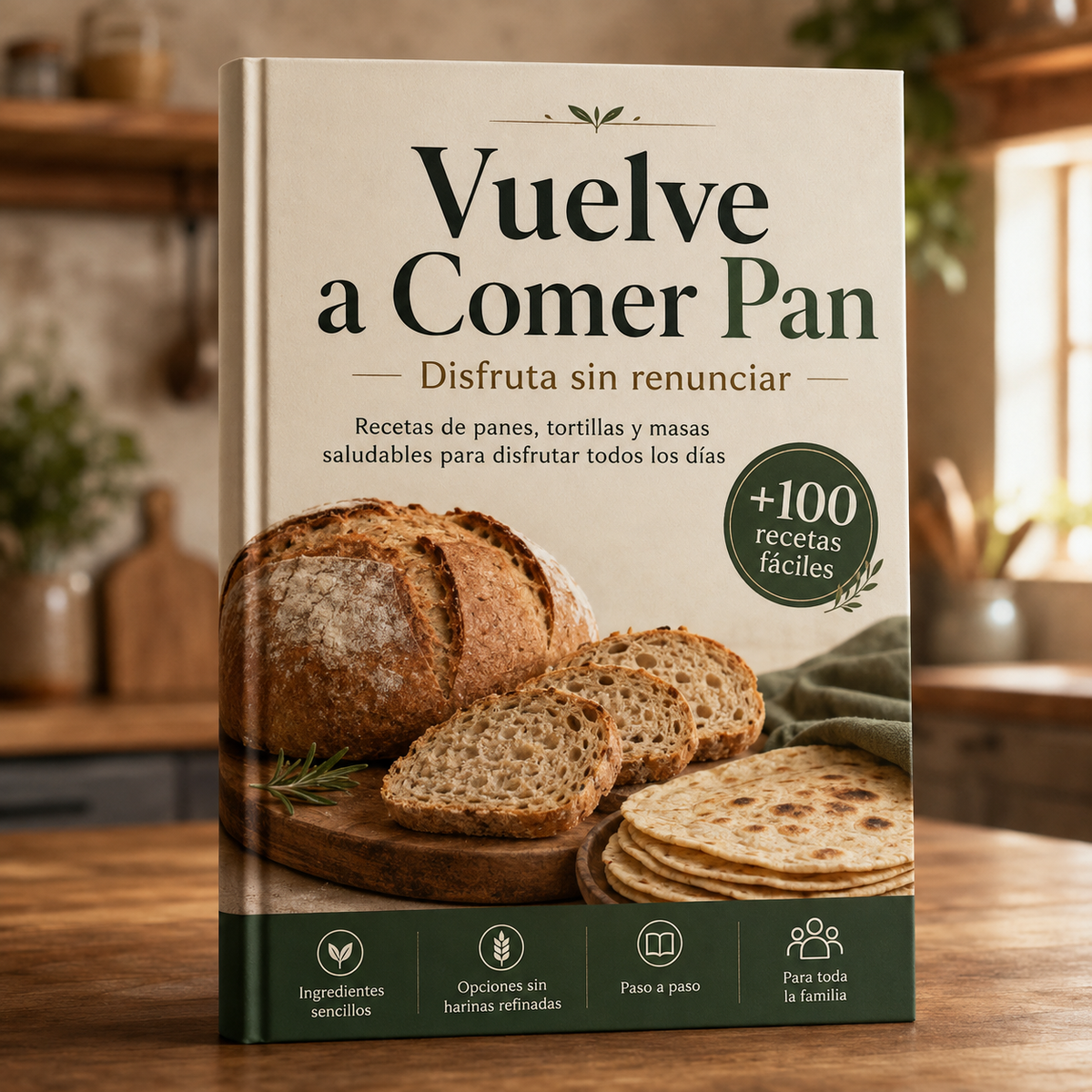 Vuelve a Comer Pan | Disfruta panes y masas sin renunciar a cuidarte
